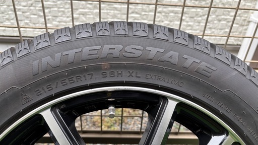 215/55R17 スタッドレスタイヤホイール4本セット