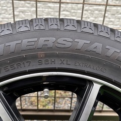 215/55R17 スタッドレスタイヤホイール4本セットの画像
