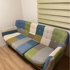 フランフランソファー3人掛けの画像