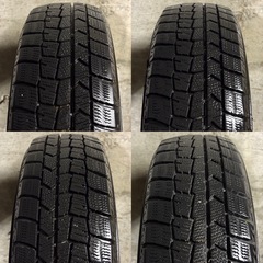 C-40 タイヤ 中古 DUNLOP STUDLESS WINTER MAXX WM02 165/65R14 24年製の画像