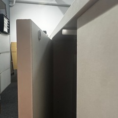 扉付き2段キャビネット　　の画像