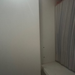 扉付き2段キャビネット　　の画像