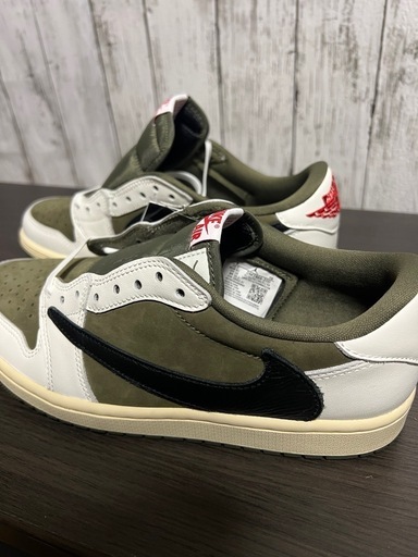 箱あり　Travis Scott × Nike Air Jordan 1 Low OG SP 
