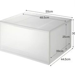 無印良品　収納ケース3点セットの画像