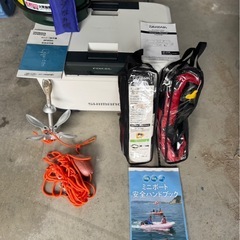 ＊引き取り限定＊(免許不要船) SPORTYAK245 ホンダ2馬力船外機 (おまけ有り)の画像