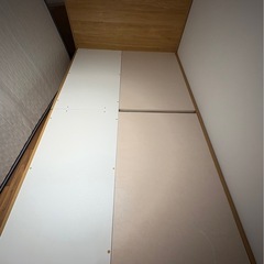 ニトリ　収納•コンセントつきベッドフレーム➕Nスリープマットレス　セミダブルの画像