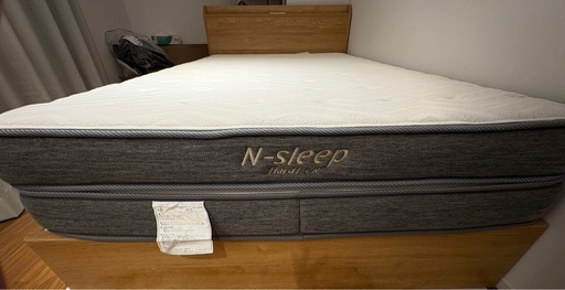 ニトリ 収納•コンセントつきベッドフレーム➕Nスリープマットレス