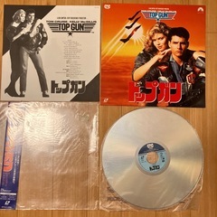 トップガン レーザーディスク TOM CRUISE KELLY MCGILLISの画像