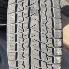 【中古7分】215/70R16 100Q  GO75 YOKOHAMA スタッドレスタイヤ冬タイヤ16インチの画像