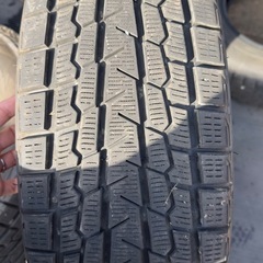 【中古7分】215/70R16 100Q  GO75 YOKOHAMA スタッドレスタイヤ冬タイヤ16インチの画像