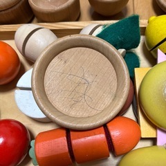 木製おもちゃ おままごとの画像