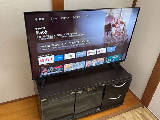 43型　Google TV　チューナーレス