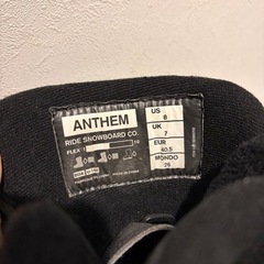 ANTHEM スノーボード ブーツ　26cm 
の画像