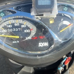 原付２種　SYM Xpro100　の画像