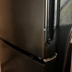 冷蔵庫　118L ブラックの画像