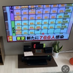 【お譲り先決定】壁掛け風テレビスタンドの画像