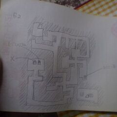 ファミコンソフトと一緒にもらった攻略メモ帳の画像