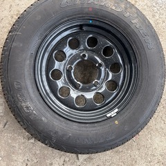 ジムニーシエラ純正ホイール スペアタイヤ付きの画像