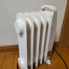 アイリスオーヤマオイルヒーターPOH-505K-W(2017年11月購入)の画像