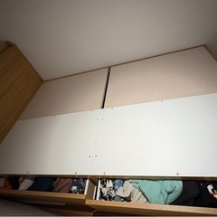 コンセントつきベッドフレーム（セミダブル）の画像