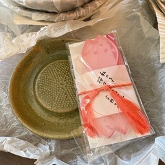 宇野千代 桜柄 お蕎麦セット(新品未使用)の画像