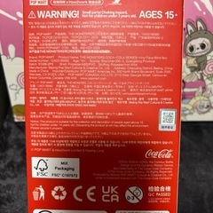 正規品LABUBUラブブぬいぐるみMONSTERSCOCACOLA SECRETの画像