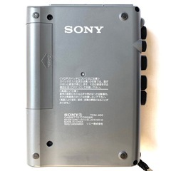 ★【SONYのカセットレコーダー「TCM-400DV」】★美品★の画像