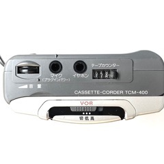 ★【SONYのカセットレコーダー「TCM-400DV」】★美品★の画像