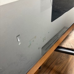 【11/16まで優先】ダイニングテーブル　4人掛け　黒　中古の画像