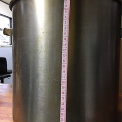 ステンレス寸胴 ラーメン ケータリング 炊き出し の画像