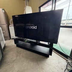 SONY 65V型4K液晶テレビ【3D対応】 BRAVIA KJ-65X9300C テレビ台つき付きの画像