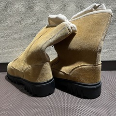 レディース　ボアショートブーツ(未使用)の画像