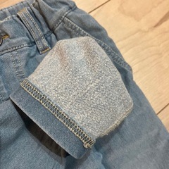 【値下げ】branshes デニムパンツ100cmの画像