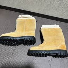 レディース　ボアショートブーツ(未使用)の画像