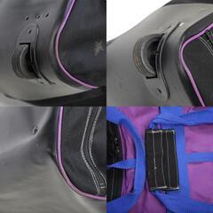 ボストンバッグ ブラックの画像