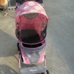 わんこ用ぺっとかーとペットカートの画像