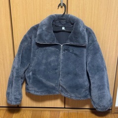 フラッフィーブルゾン(ダークグレー/XXL)の画像