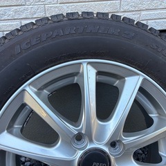 プリジストンスタッドレスホイール付きタイヤ　165/70R14 81Qの画像