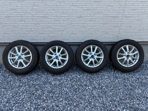 プリジストンスタッドレスホイール付きタイヤ　165/70R14 81Q