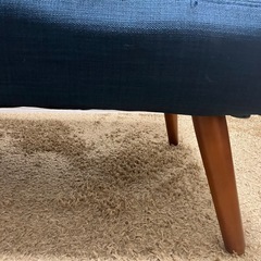 2人掛けソファ　の画像