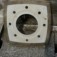 16日迄／破壊処分直前/ペンダントライト『傘」和風　の画像