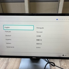 ① DELL 液晶モニター 2020年製「SE2416H」ディスプレイの画像