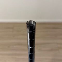 スチールラック（キャスター付き・棚板2枚）の画像