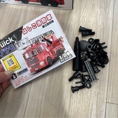 Quick プラモ 消防車 1/24スケール 105パーツの画像