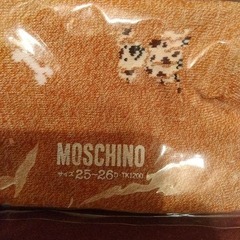 未使用　モスキーノ 靴下 メンズの画像