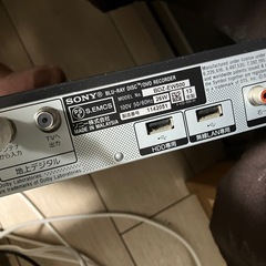 SONY ブルーレイレコーダーの画像