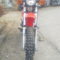 ＸＬ５０Ｓ改　エンジンとキャブがコンペＸＲ８０　軽整備済み乗って帰れますの画像