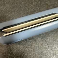 SALONIA セストレートヘアアイロン　ライトブルーの画像