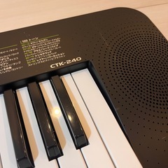 CASIO カシオ キーボード 電子ピアノ 電子楽器 49鍵 CTK-240の画像