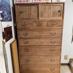 桐箪笥　桐タンス　昭和レトロの画像